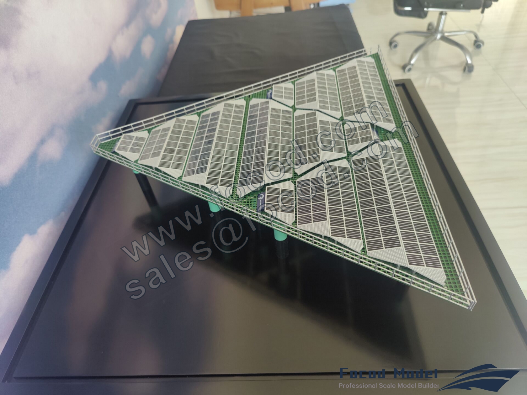 customized model of Offshore Solar plant